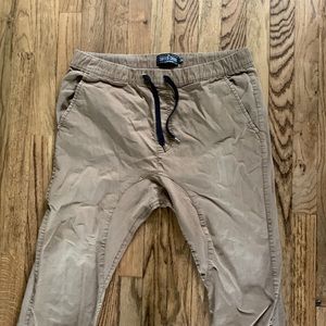 Khaki Chino Joggers